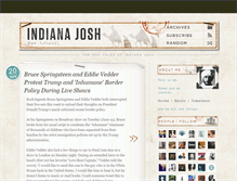 Tablet Screenshot of indianajosh.com
